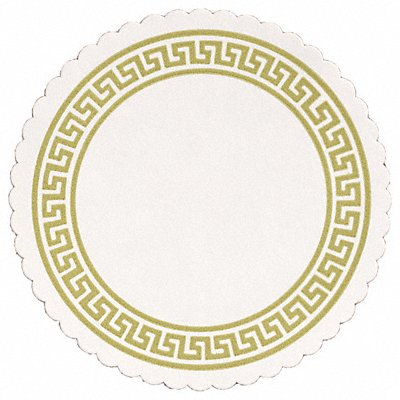 HOFFMASTER 876074 Coaster 3 1/4 in Dia Paper White PK2500