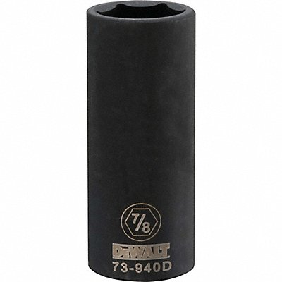 DEWALT DWMT73940OSP Deep Impact Socket 6 Pt 1/2in 7/8in SAE