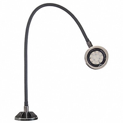 O.C. WHITE LEDMG3330120V Spot Light Gooseneck 18 W Black
