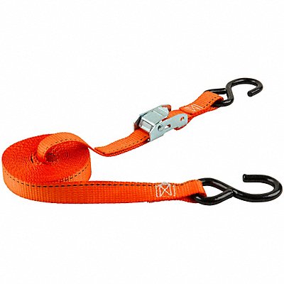 KEEPER 89115 Tie Down Strap S-Hook Orange