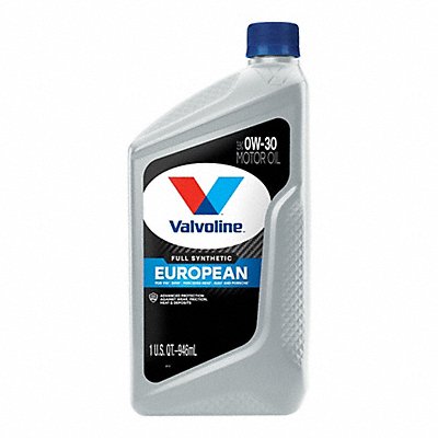 VALVOLINE 893931 VAL EURO FULL SYN 0W-30 6/1 QT