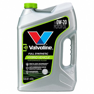 VALVOLINE 898664 VAL HYBRID FULL SYN 0W20 3/5 QT