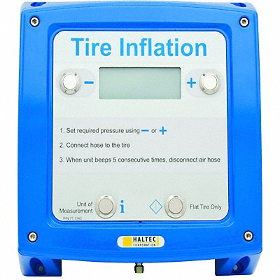 HALTEC 89XDA Tyre Inflator 1/4-18 NPT Blue