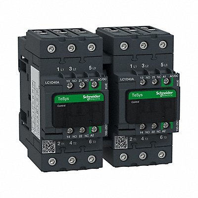 SCHNEIDER LC2D40AKUE IEC Magnetic Contactor Reversing 100-250VAC/DC