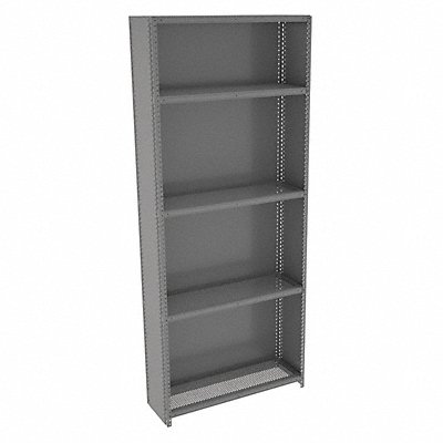 TENNSCO QC53612PS Metal Shelving Cap 750 lb 12inx84inx36in