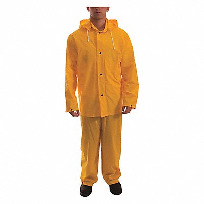 TINGLEY S61317 E0133 Rain Suit w/Jacket/Bib Unrated Yellow XL