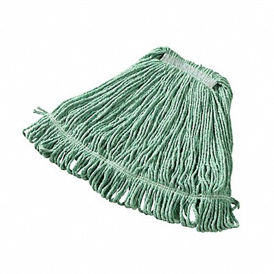 RUBBERMAID COMMERCIAL PRODUCTS FGD21206GR00 Wet Mop Green Cotton/Synthetic
