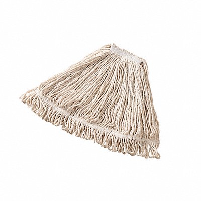 RUBBERMAID COMMERCIAL PRODUCTS FGD21306WH00 Wet Mop White Cotton/Synthetic