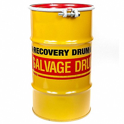 GRAINGER 17855R Transport Drum Yellow 20ga .9mm