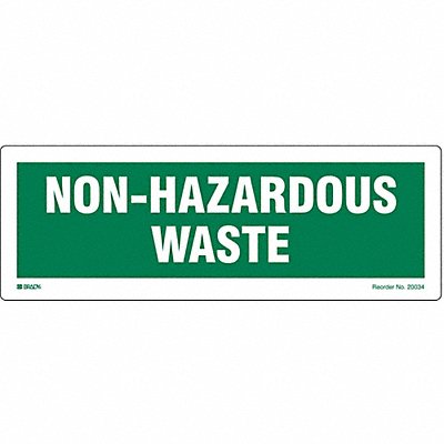 BRADY 20034LS DOT Handling Label Waste 10 W PK100