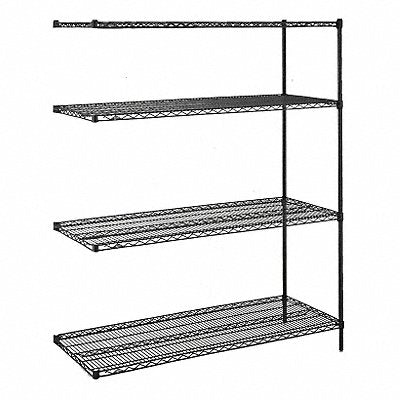 METRO 42448NBL263PBL899 Wire Shelving Unit Cap 500 lb 24inx63inx48in