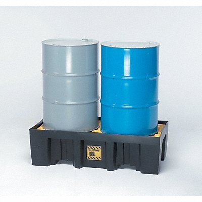 GRAINGER 1620P Drum Spill Containment Pallet 2 Drum 2k lb.