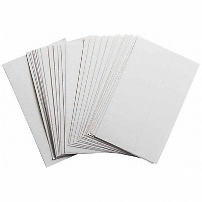 BRADY 60323 Label Overlay 2-1/2 Hx4 W PK100