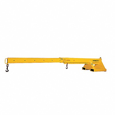CALDWELL FB80 Forklift Boom 22 W 8 000 lb Yellow