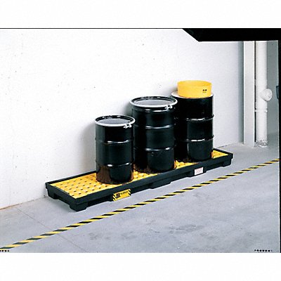 GRAINGER 1647P Drum Spill Containment Pallet 4 Drum 8k lb.