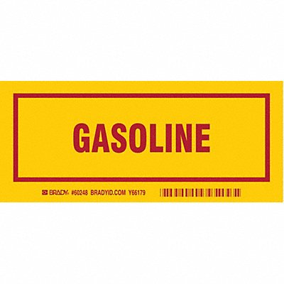 BRADY 60248 Container Lbl 3 in x 7 in Polyester PK25