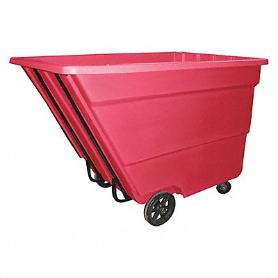 GRAINGER 22CUSRED Tilt Truck Medium-Duty 2-1/4 cu yd. Red