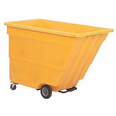 GRAINGER 22CUSYELLOW Tilt Truck Medium-Duty 2-1/4 cu yd. Yellow