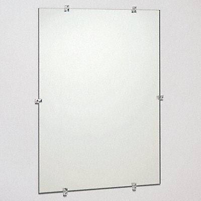 SEE ALL INDUSTRIES G2436G Frameless Mirror 24 in W 36 in H