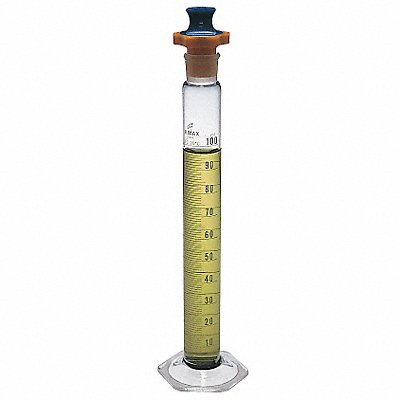KIMBLE 20039P100 Graduated Cylinder 100 mL 30 mm Dia PK24
