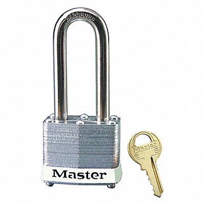 MASTER LOCK 3LHWHT D1931 Lockout Padlock KD White 1-1/4 H