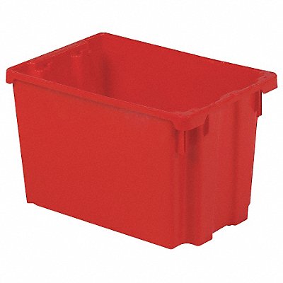 LEWISBINS SN201312RED Stacking and Nesting Container Red Solid Polyethylene