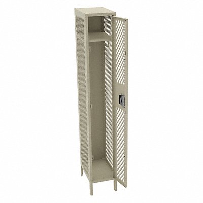 TENNSCO VSL1218721SND Wardrobe Locker 1x1Locker Sand 78 x12 x18 Assm