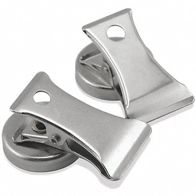 GRAINGER 7219 Magnetic Clip Steel PK2