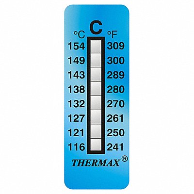 THERMAX 80610 Non-Rev Temperature Indicator PK10