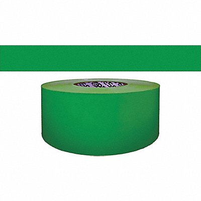 GRAINGER B324G200 Barricade Tape Green 200 ft L 3 in