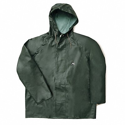 HELLY HANSEN 70300490M Rain Jacket with Hood Green M