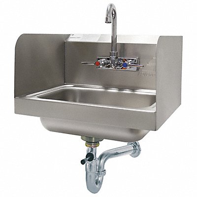 ADVANCE TABCO 7PS40 Hand Sink Rectangle 14 x10 x5