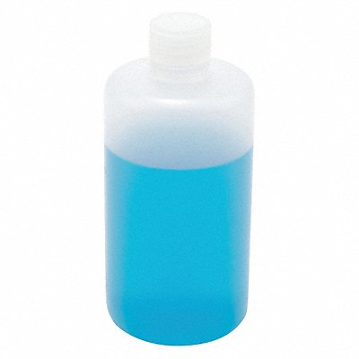 LAB SAFETY SUPPLY 8AXC6 Bottle 165 mm H Clear 75 mm Dia PK12