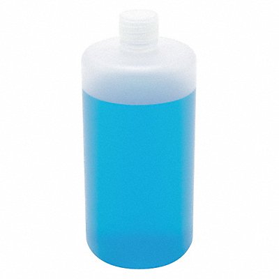LAB SAFETY SUPPLY 8AXC7 Bottle 209 mm H Clear 90 mm Dia PK6