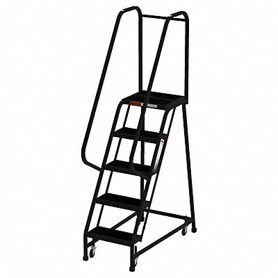 EGA F008BL Rollng Ldr Assembled Handrail Platform 50in H