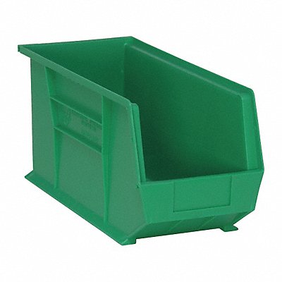 QUANTUM STORAGE SYSTEMS QUS265GN F0610 Hang and Stack Bin Green PP 9 in