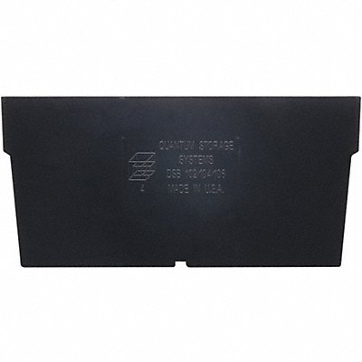 QUANTUM STORAGE SYSTEMS DSB102104106 Divider 5 1/2 in Black 50 PK50