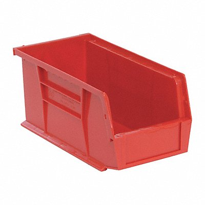 QUANTUM STORAGE SYSTEMS QUS230RD F0600 Hang and Stack Bin Red PP 5 in