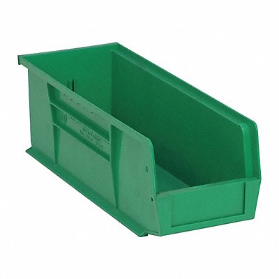 QUANTUM STORAGE SYSTEMS QUS234GN F0602 Hang and Stack Bin Green PP 5 in