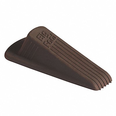 BIG FOOT 29920 Door Wedge Brown 4-1/2 in L