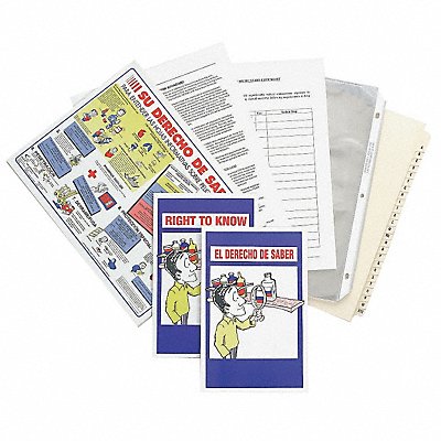 BRADY BR803E Index Tabs Chemical/Hazmat Training