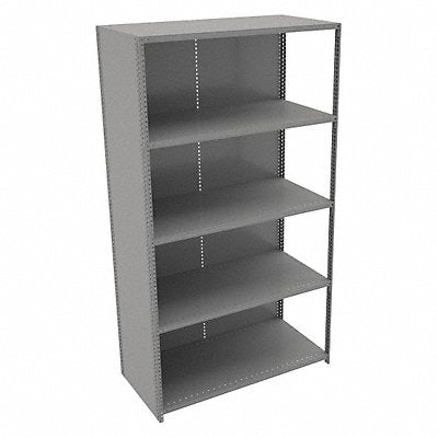 TENNSCO QC54824AB Metal Shelving Cap 450 lb 24inx84inx48in
