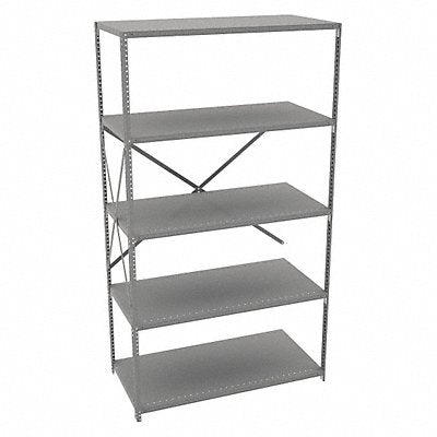 TENNSCO QO54824AB Metal Shelving Cap 450 lb 24inx84inx48in