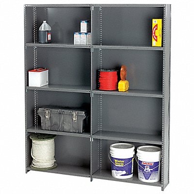 TENNSCO QC53618S Metal Shelving Cap 750 lb 18inx84inx36in