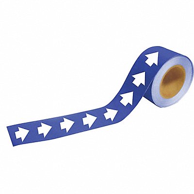 BRADY 73950 Pipe Marker Arrow 2 in H 12 in W