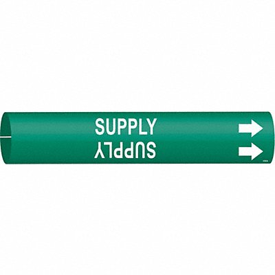 BRADY 4139A Pipe Marker Supply 13/16 in H 4/5 in W
