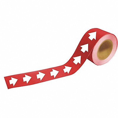 BRADY 73951 Pipe Marker Arrow 2 in H 12 in W