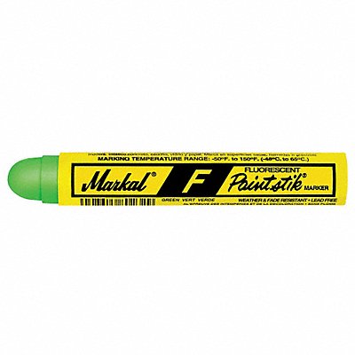 MARKAL 82836 F2784 MRK CRAYON FLUOR GRN PAINTSTIK PK12