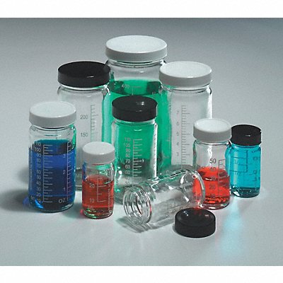 WHEATON W216976 Bottle 68 mm H Clear 34 mm Dia PK48