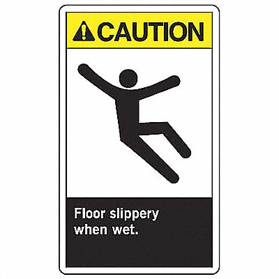 ACCUFORM LSTF602VSP Safety Label 5 inx3 1/2 in Vinyl PK5